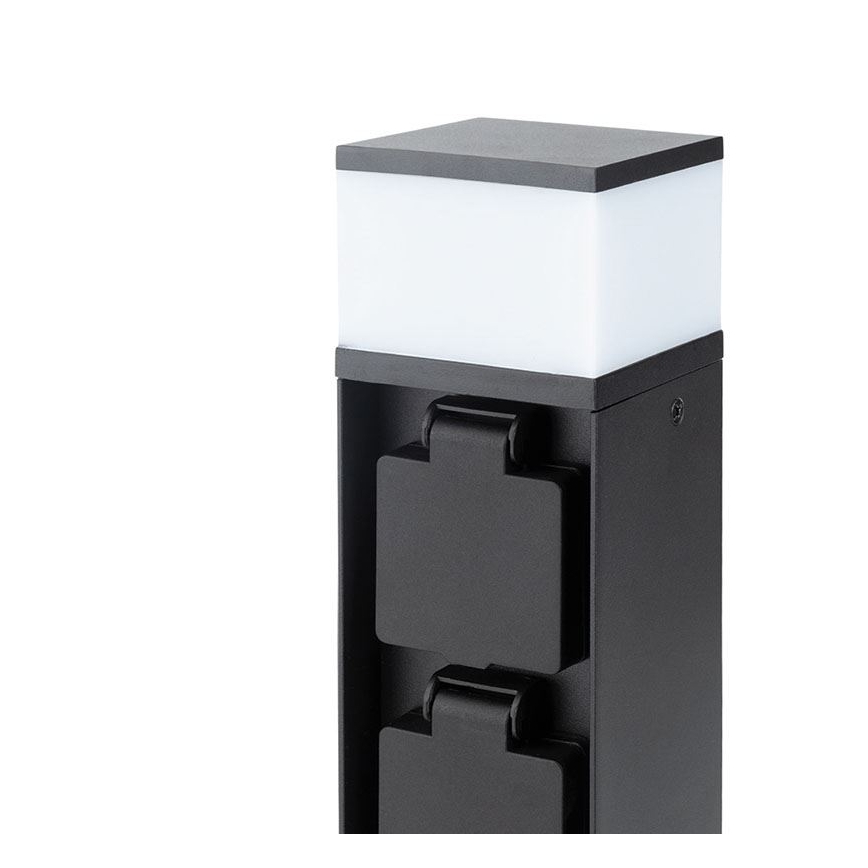 Lampada da esterno con 2 portalampade 1xG9/11W/230V IP44 nera