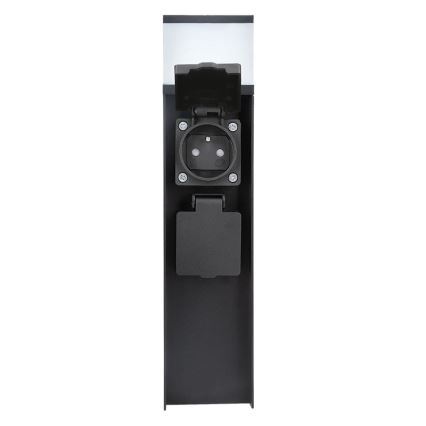 Lampada da esterno con 2 portalampade 1xG9/11W/230V IP44 nera