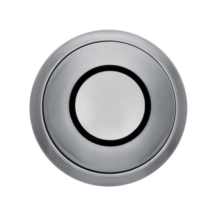 Colonna per tavolo con ricarica wireless Qi 3x230V + 1xUSB-A + 1xUSB-C argento/nero