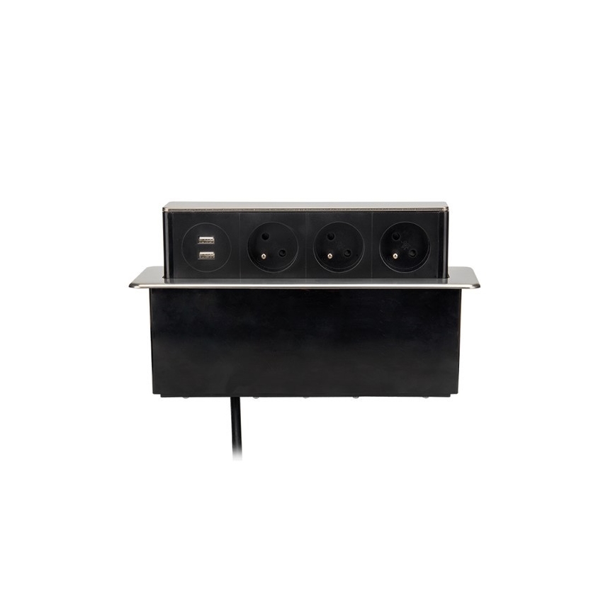 Multipresa verticale per scrivania 3x230V