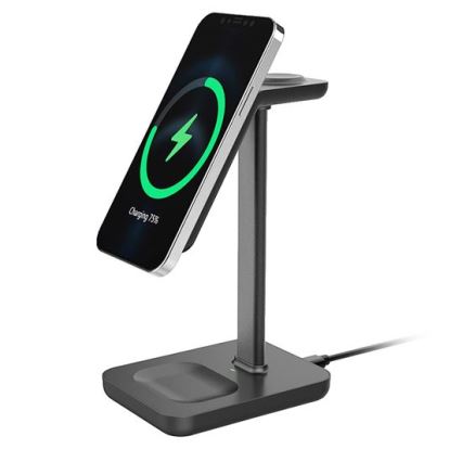 Base di ricarica wireless da tavolo 3 in 1 23W