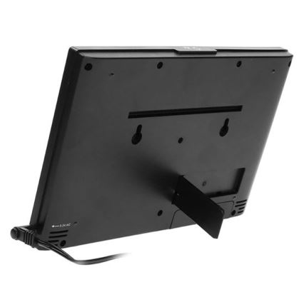 Stazione meteorologica con display a colori 5V/2xAAA, nera