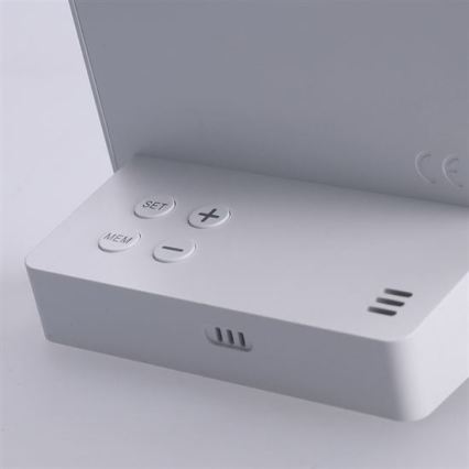 Termometro digitale 5V/2xAAA + 2xAAA bianco