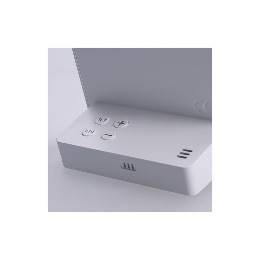 Termometro digitale 5V/2xAAA + 2xAAA bianco