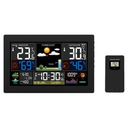 Stazione meteorologica con display LCD a colori 2xAA/5V