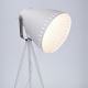 Lampada da terra LED 1xE27/10W/230V bianca 145cm