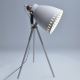 Lampada da tavolo LED 1xE27/10W/230V bianca 52cm