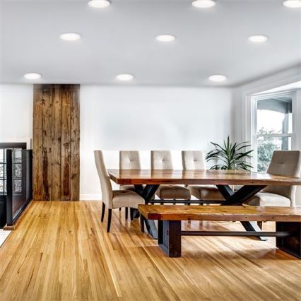 Pannello LED 6W 230V, 3000/4000/6000K, Ø 12 cm, bianco