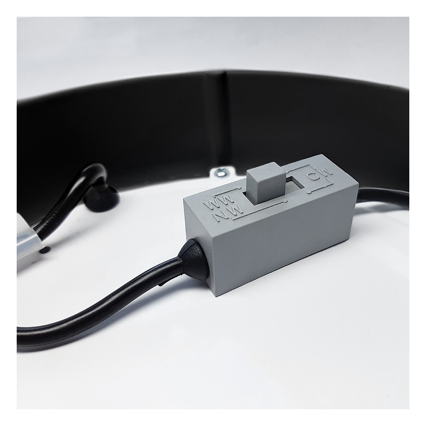 Plafoniera LED 18W/230V 3000/4000/6000K Ø 22,5 cm bianca