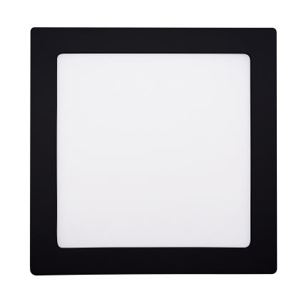 LED Plafoniera LED/18W/230V 3000/4000/6000K nero angolare