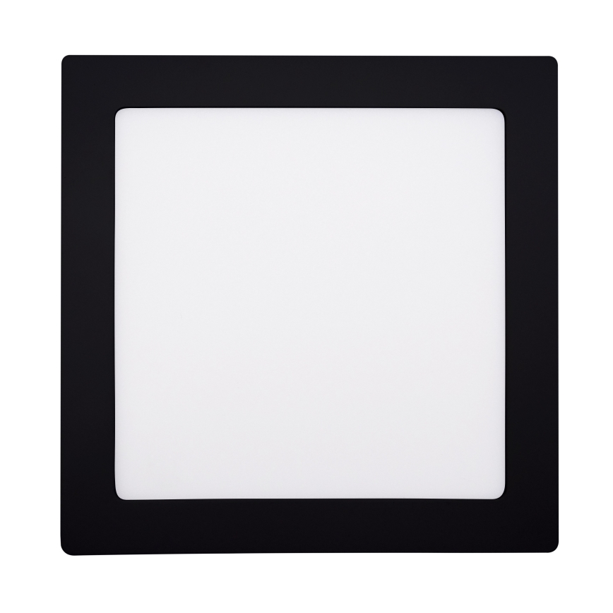 LED Plafoniera LED/18W/230V 3000/4000/6000K nero angolare