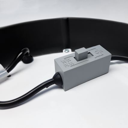 LED Plafoniera LED/18W/230V 3000/4000/6000K nero angolare