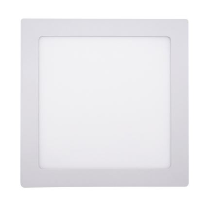 Plafoniera LED/18W/230V 3000/4000/6000K 22,5x22,5 cm bianca
