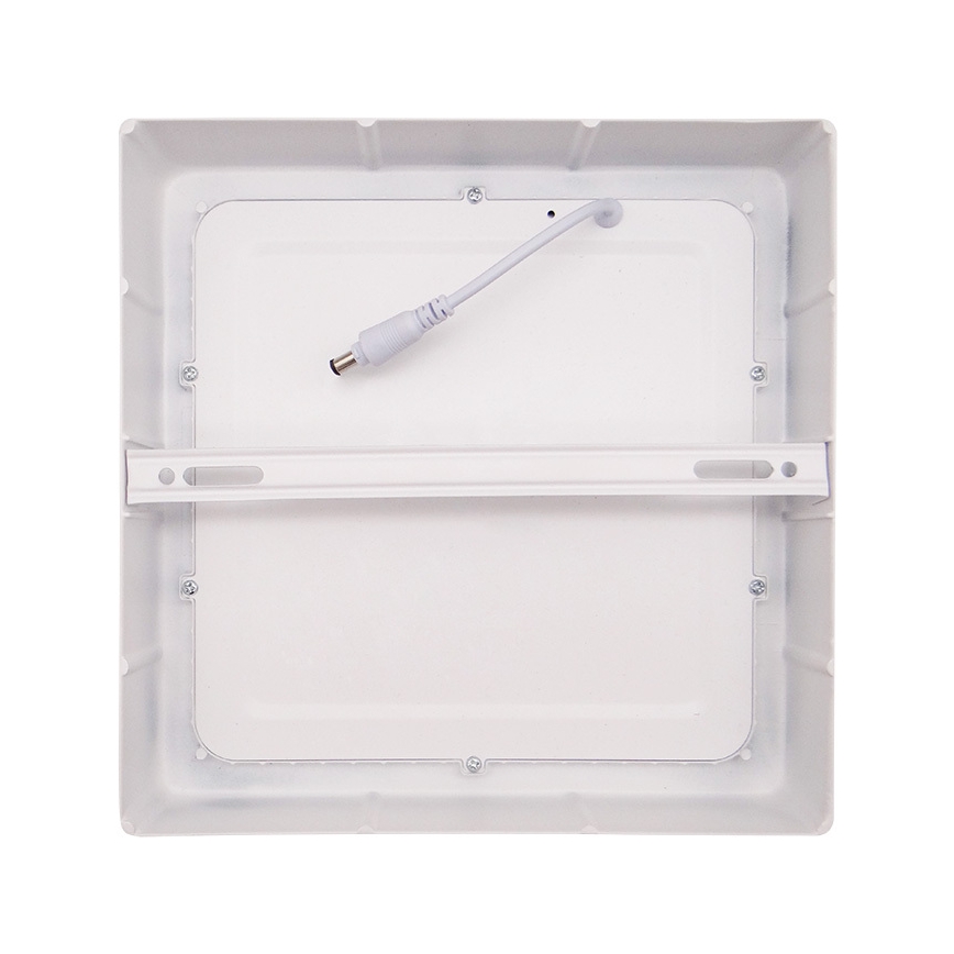 Plafoniera LED/18W/230V 3000/4000/6000K 22,5x22,5 cm bianca