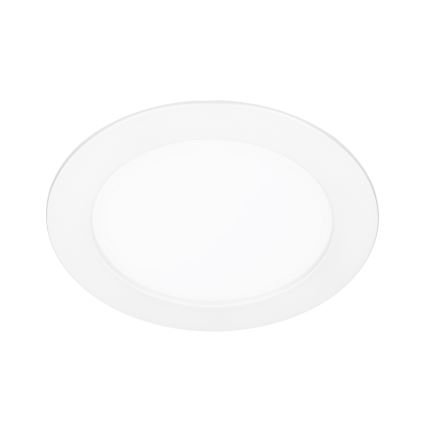 Pannello LED 2 in 1 (a plafone o ad incasso) LED/12W/230V 3000/4000/6000K Ø17 cm IP54 bianco