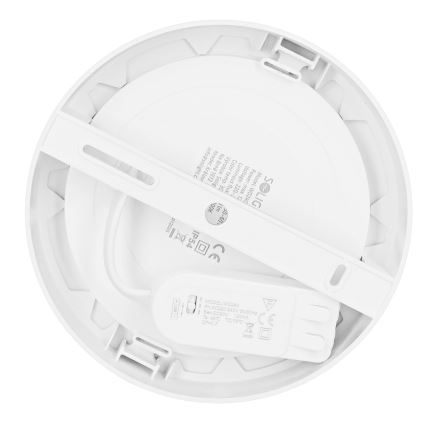 Pannello LED 2 in 1 (a plafone o ad incasso) LED/12W/230V 3000/4000/6000K Ø17 cm IP54 bianco