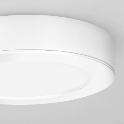 Pannello LED 2 in 1 (a plafone o ad incasso) LED/12W/230V 3000/4000/6000K Ø17 cm IP54 bianco