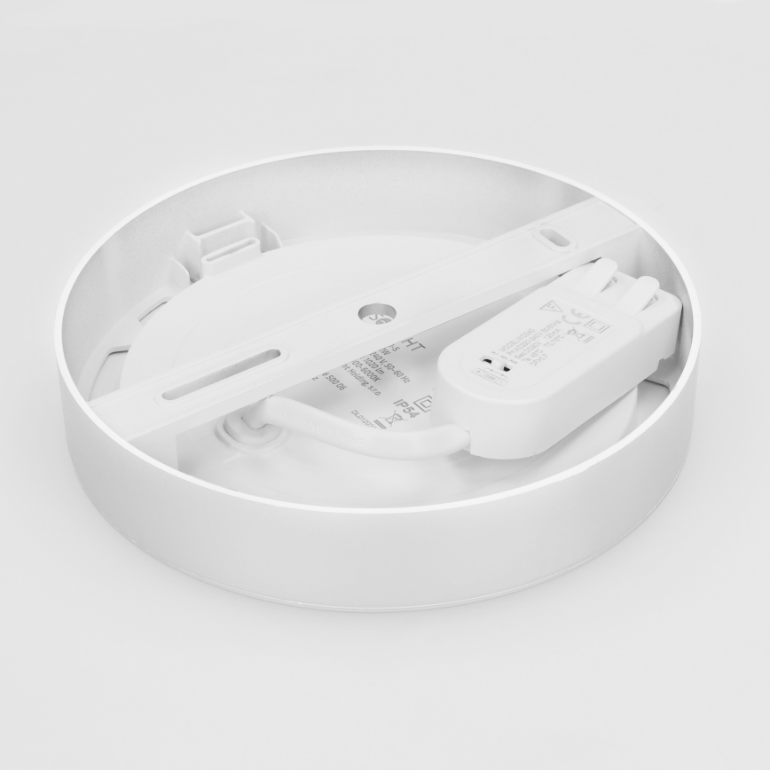 Pannello LED 2 in 1 (a plafone o ad incasso) LED/12W/230V 3000/4000/6000K Ø17 cm IP54 bianco