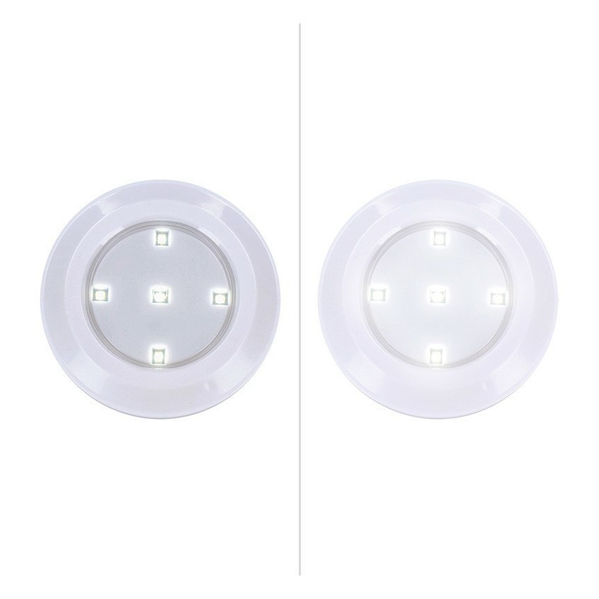 SET 3x Lampada LED dimmerabile con telecomando LED/3xAAA
