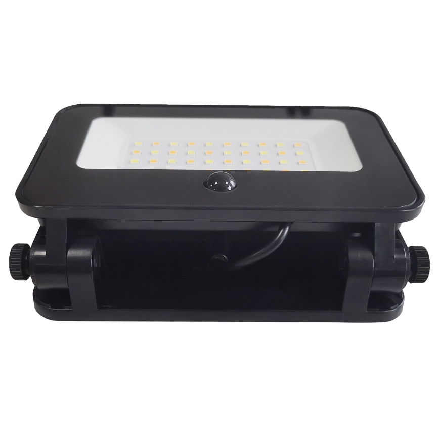 LED Faro solare dimmerabile con sensore di movimento e crepuscolare LED/6W/3,7V 2200 mAh 3000/4000/6500K IP65