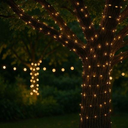 Catena luminosa decorativa solare a LED/3,7V 800 mAh 22 m