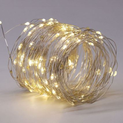 Catena luminosa decorativa solare a LED/3,7V 800 mAh 22 m