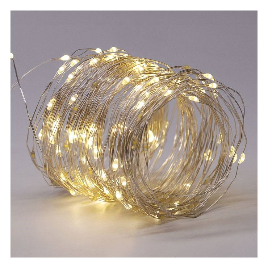 Catena luminosa decorativa solare a LED/3,7V 800 mAh 22 m