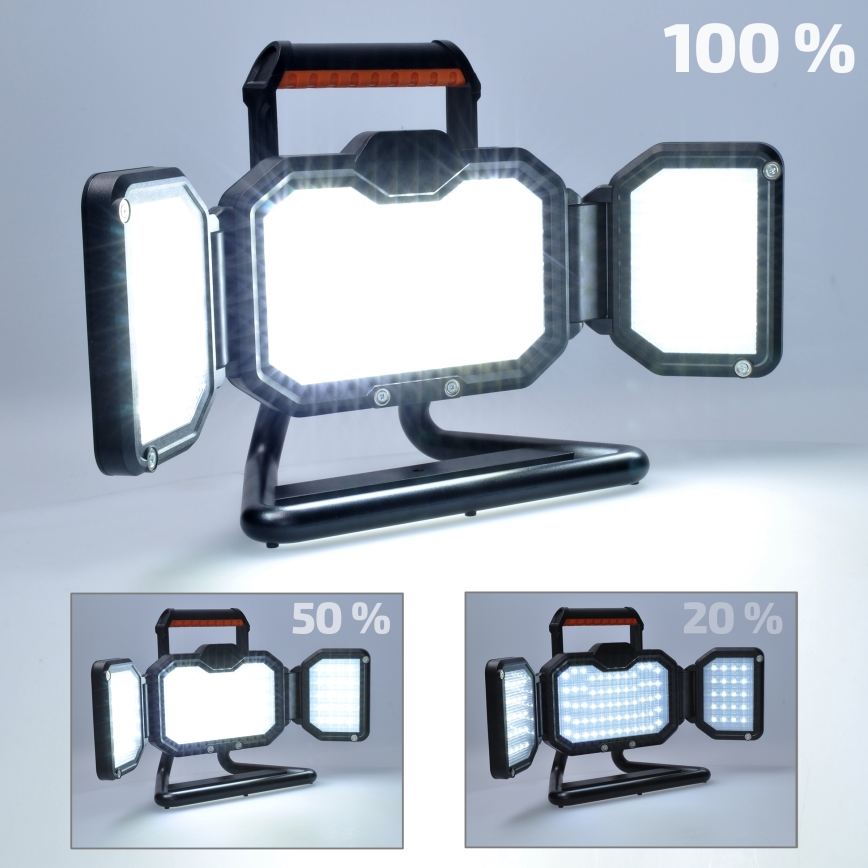 Proiettore LED dimmerabile ricaricabile LED/30W/6600 mAh 4000K IP54