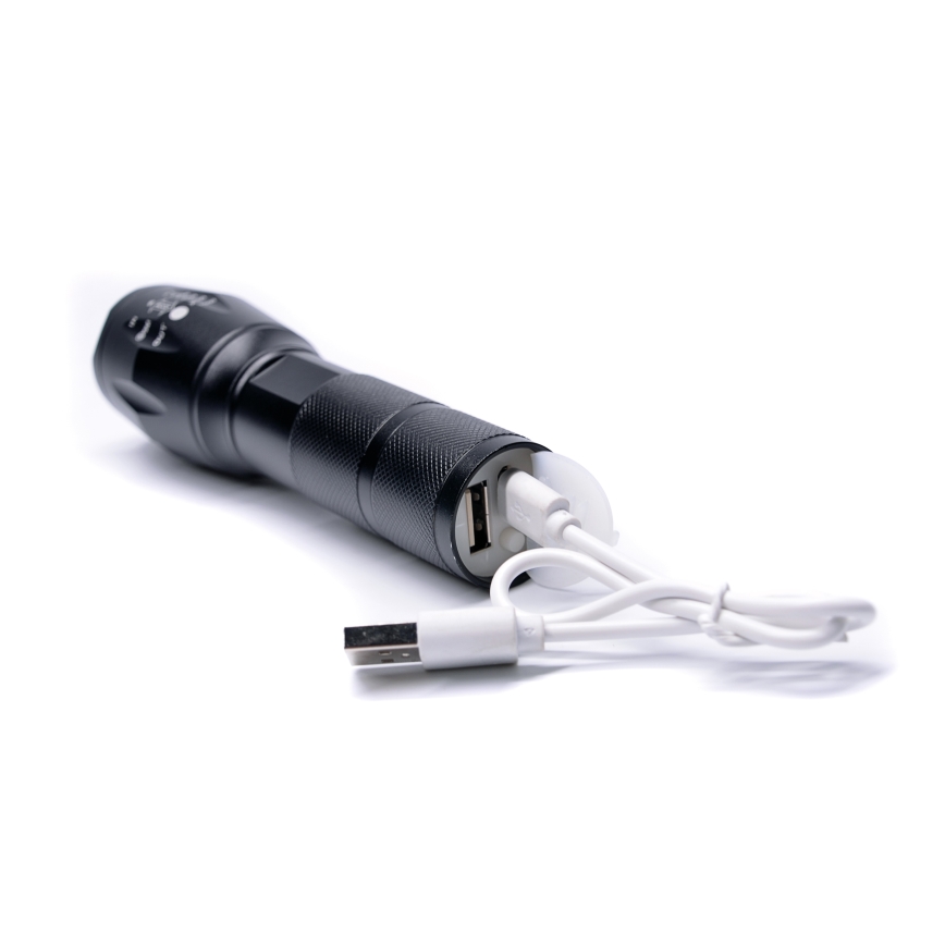 LED Torcia ricaricabile LED/Li-Ion 5V