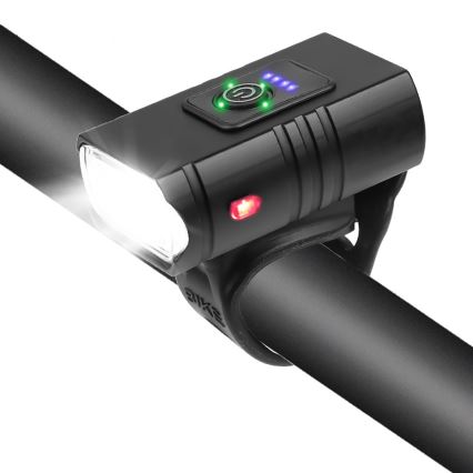 Torcia LED ricaricabile per bicicletta LED/1200mAh/5V IP44