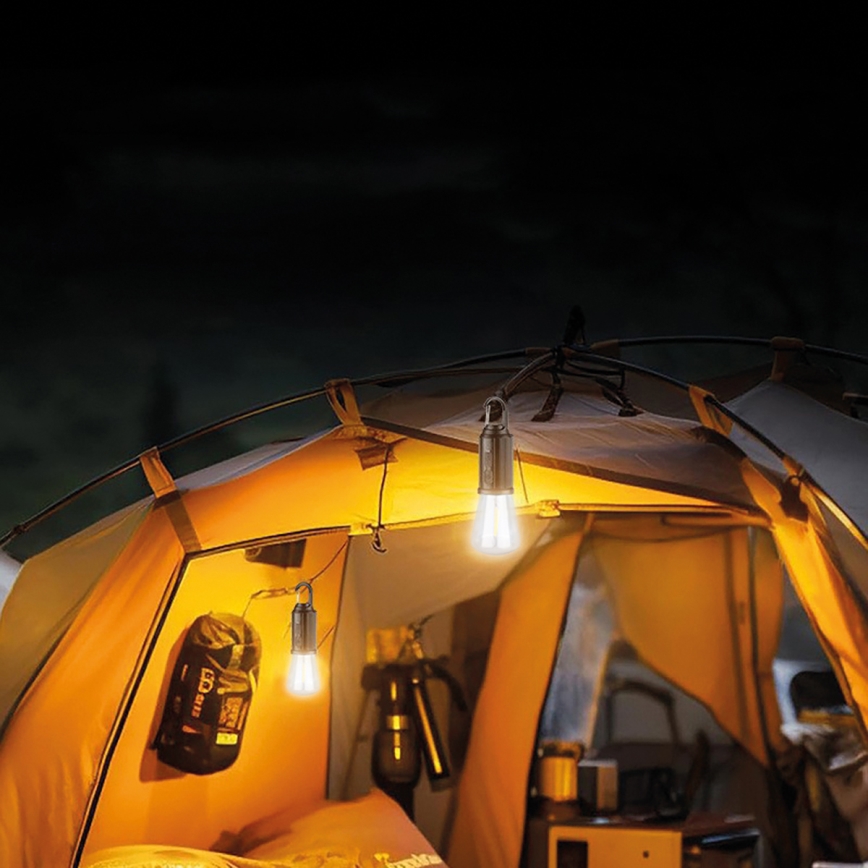 Lanterna da campeggio LED/3,7V 400 mAh IP44