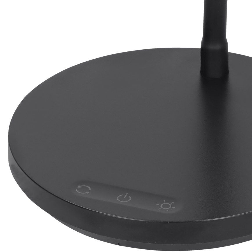 Lampada da tavolo LED dimmerabile con funzione Touch LED/4,5W/5V 3000/4000/6500K nero