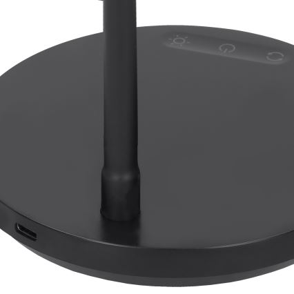 Lampada da tavolo LED dimmerabile con funzione Touch LED/4,5W/5V 3000/4000/6500K nero