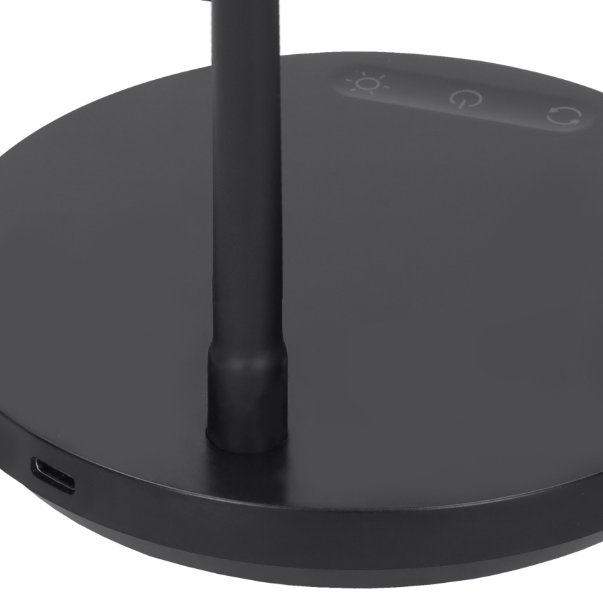 Lampada da tavolo LED dimmerabile con funzione Touch LED/4,5W/5V 3000/4000/6500K nero