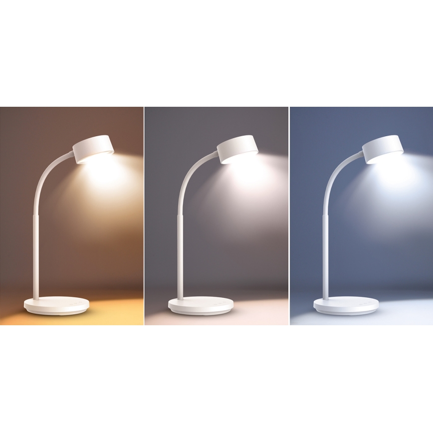 Lampada da tavolo LED dimmerabile con funzione Touch LED/4,5W/5V 3000/4000/6500K bianco