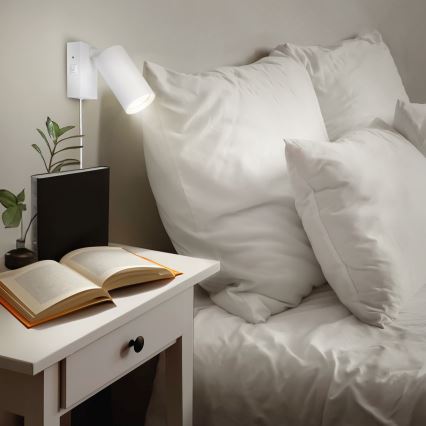 Lampada da parete CELE 1xGU10/30W/230V bianca