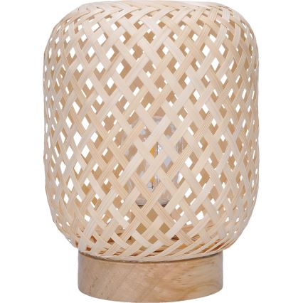 LED Lampada da tavolo decorativa BOHO LED/2xAAA rattan