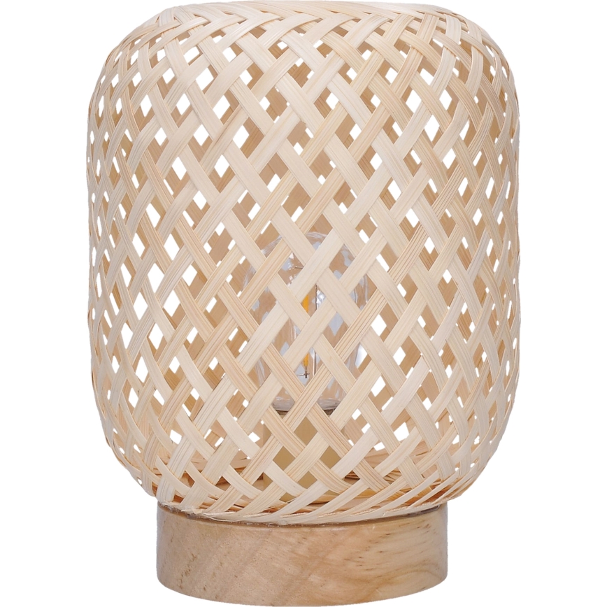 LED Lampada da tavolo decorativa BOHO LED/2xAAA rattan