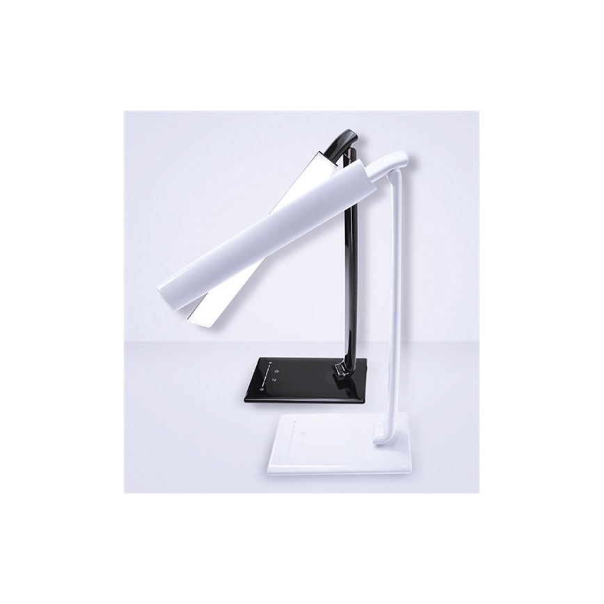 Lampada LED da tavolo dimmerabile Connettore USB LED/12W/230V bianco
