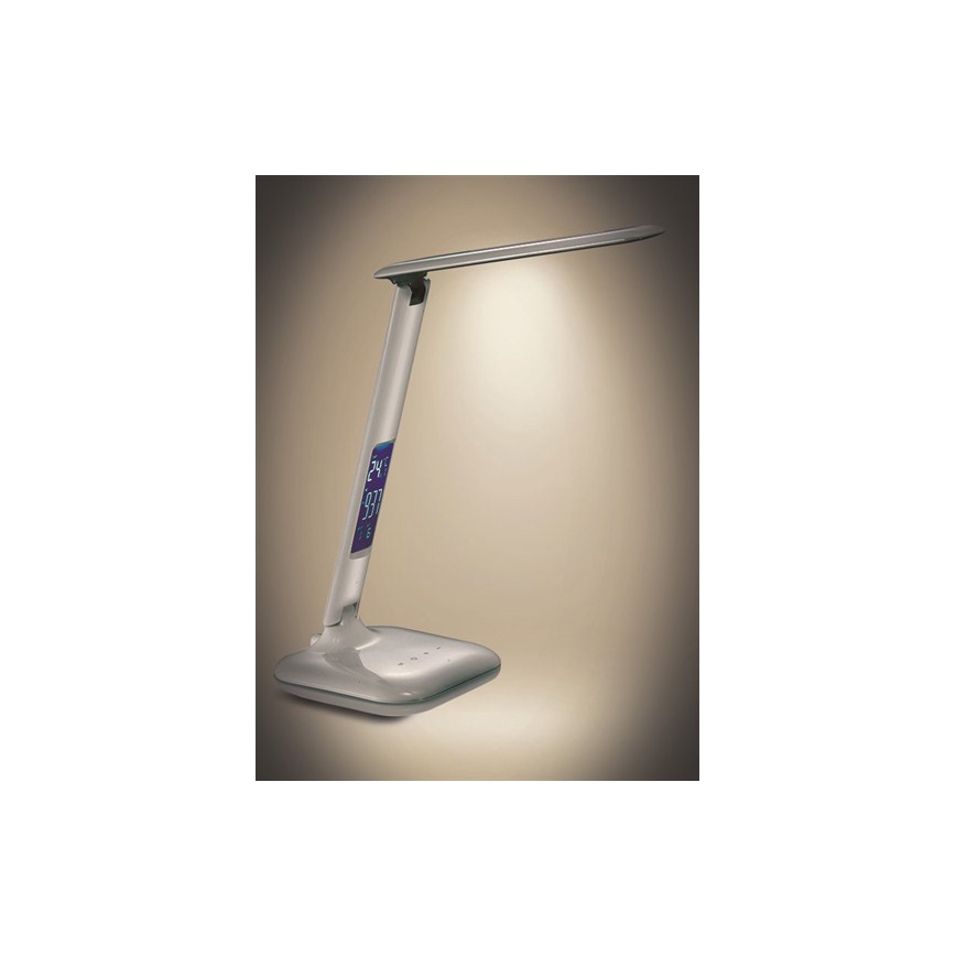 Lampada LED da tavolo dimmerabile con display LED/6W/230V