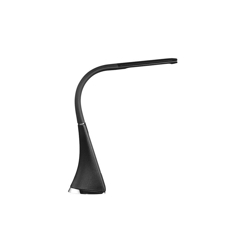 Lampada LED da tavolo dimmerabile con display LED/6W/230V nero