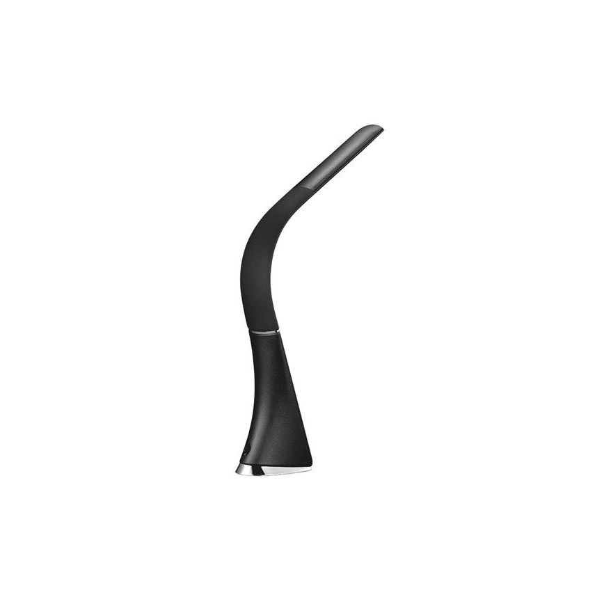 Lampada LED da tavolo dimmerabile con display LED/6W/230V nero