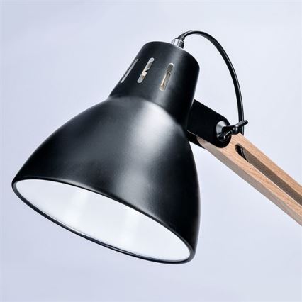 Lampada da tavolo FALUN 1xE27/25W/230V nero