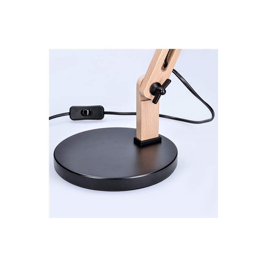 Lampada da tavolo FALUN 1xE27/25W/230V nero