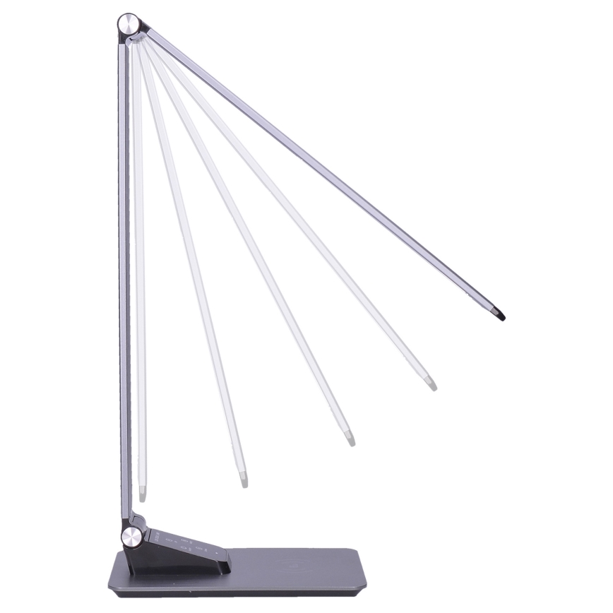 Lampada da tavolo LED dimmerabile con ricarica wireless	 LED/10W/230V cromo opaco