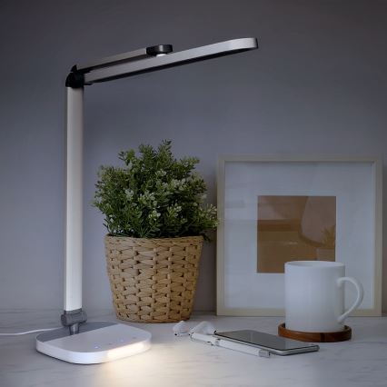 Lampada da tavolo LED dimmerabile con funzione Touch LED/10W/5V 3000/4000/5000K bianco