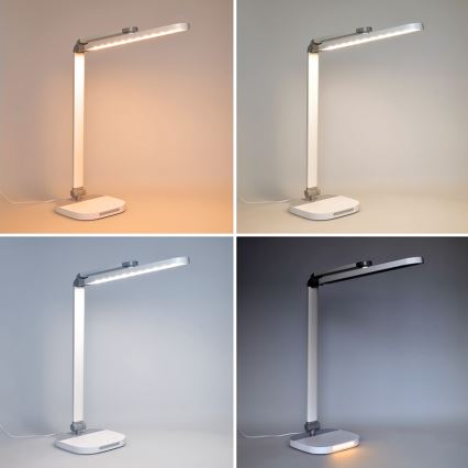 Lampada da tavolo LED dimmerabile con funzione Touch LED/10W/5V 3000/4000/5000K bianco