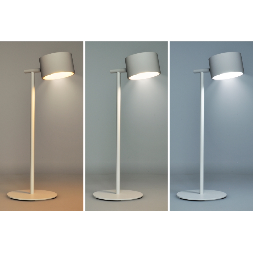 Lampada LED Dimmerabile touch ricaricabile 3in1 LED/4W/2000 mAh 3000/4000/6500K bianco