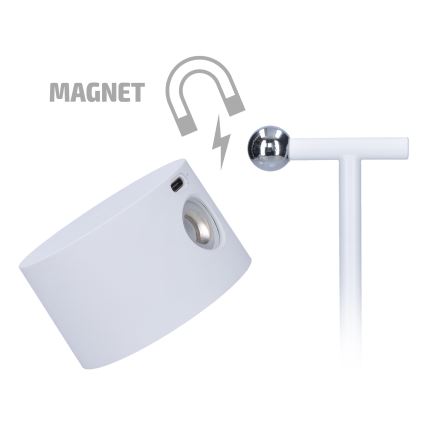 Lampada LED Dimmerabile touch ricaricabile 3in1 LED/4W/2000 mAh 3000/4000/6500K bianco