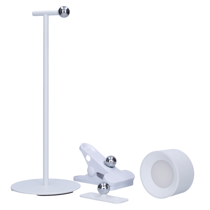 Lampada LED Dimmerabile touch ricaricabile 3in1 LED/4W/2000 mAh 3000/4000/6500K bianco